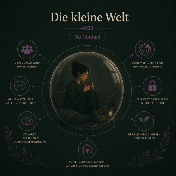 Abstand finden in kleiner queerer Community – Infografik UNBOND